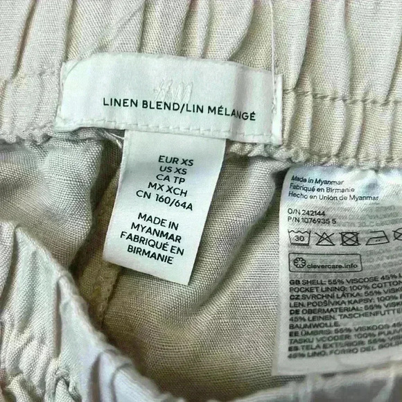 H&M Linen Blend Shorts - Picture 5 of 5